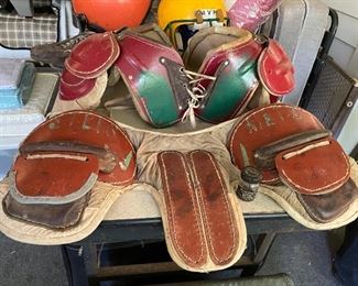 vintage football pads