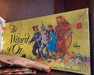 Vintage Wizard of Oz game by Cadaco, sealed