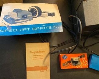 Vintage Aireouipt Sprite slide projector