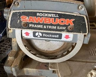 Rockwell Sawbuck frame & trim saw