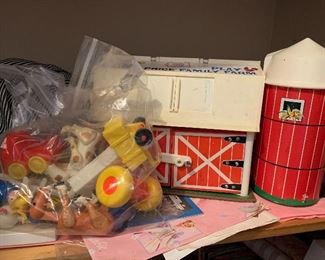 Fisher price vintage toys