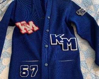 1957 Kent Meridian Lettermans Sweater