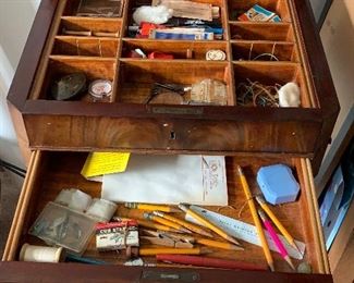 Sewing notions cabinet