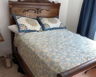 Another view of the bed