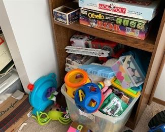 Toys, games and ride on toys