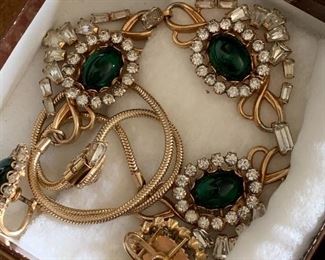 Vintage costume jewelry