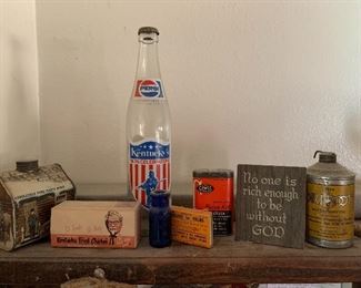 Vintage KFC collectibles and others