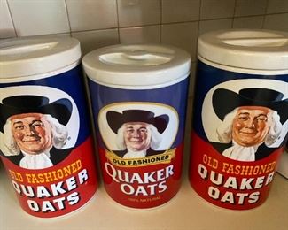 Quaker Oats Cookie Jars