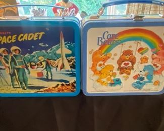 Care Bears and Space Cadet Metal Lunch Boxes