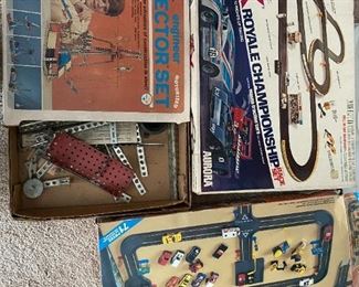Erector Set and MatchBox Tracks