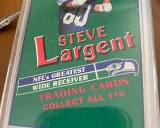 Steve Largent Trading Cards