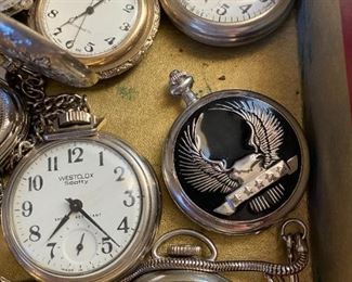 Westclox Scotty and Citron Pocket Watches