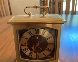 second nice brass clock