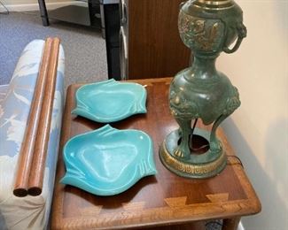 Lane table and MCM ash trays