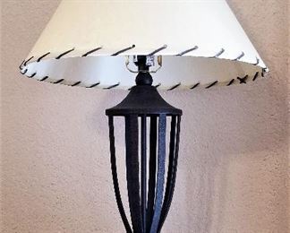 Black and white lamp