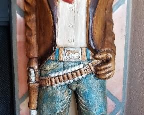 Life size cowboy
