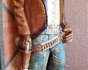 Life size cowboy