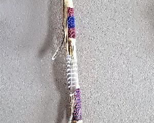 The Talking Stick is a tool used in many Native American Traditions when a council is called. It allows all council members to present their Sacred Point of View. The Talking Stick is passed from person to person as they speak and only the person holding the stick is allowed to talk during that time period.