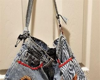 Cute jean purse