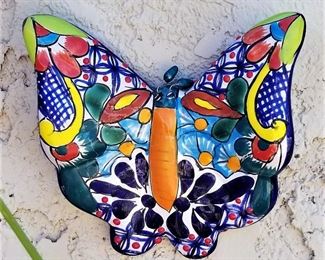 Colorful Talavera Butterfly