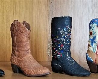 Cowboy boot collection