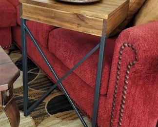 Sofa or chair C table with drawer
