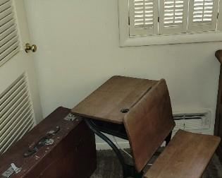 Vintage Leather Suitcases, Children's Desk