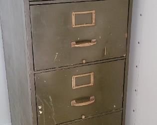 Amazing Vintage Remington Rand "Guardsman" Military-Grade Locking File Cabinet