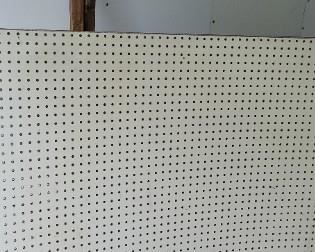 Sheets of Pegboard