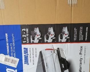 Tonno Pro,Tri-Fold Soft Tonneau Bed Cover Fits 15-20 Ford F-150 6' 7"