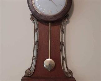 Vintage Wall Clock, works!