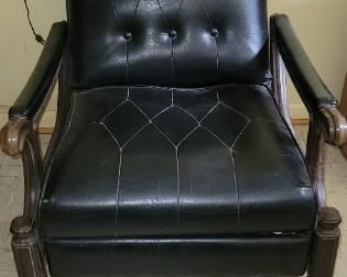 Leather Rocker