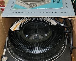 Vintage Kodak Carousel Projector, Model 600