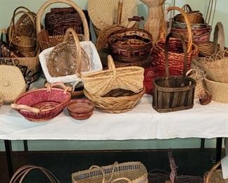 Lots of great baskets