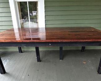 LARGE Reclaimed Wood Dining Table 