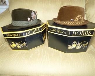 Vintage Dobbs Fifth Avenue Hats