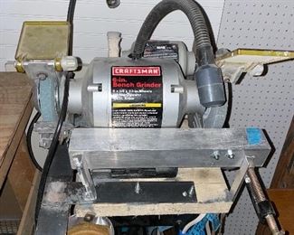 Craftsman 6" bench grinder 