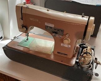 vintage Necchi Nora sewing machine 