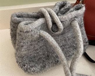 Wool Felted purse 