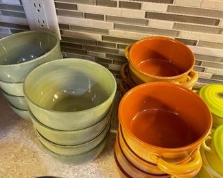 Bowls:  ceramic 