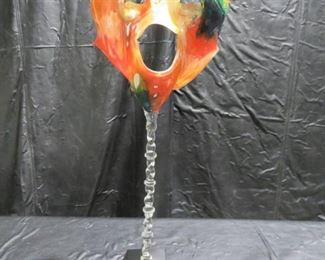 Remarkable Vintage Frabel Glass Sculpture