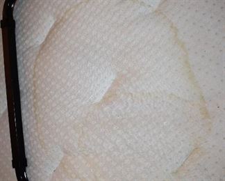 one minor stain on mattress