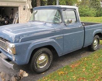 1958 Ford F100, Fully Restored. Automatic.