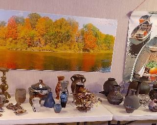 Blenko glass, pottery