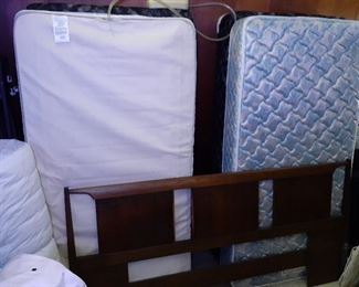 Sleep Number C2 twin bed, mid century twin head boards