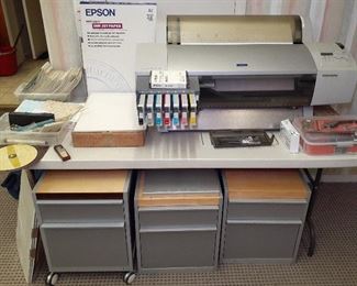 file cabinets, Epson StylusPro 7600 photo printer