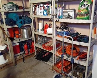 camping, canning, garden, cleaning supplies