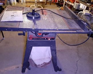 Craftsman 10" table saw