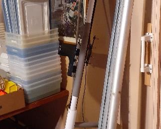 flag pole, Coach Lift RD119C electric personal lift