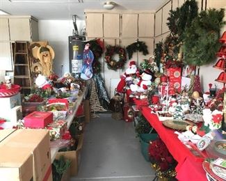 Christmas garage